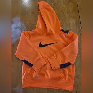 NIKE THERMA-FIT SWEATSHIRT/ HOODY ORANGE SZ 4T